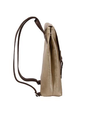 gold leatherette backpack - 14533709 - Standard Image - 4