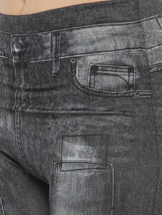 grey printed jegging - 14537990 - Zoom Image - 4