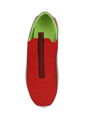 red mesh sport shoes - 14539920 - Standard Image - 4