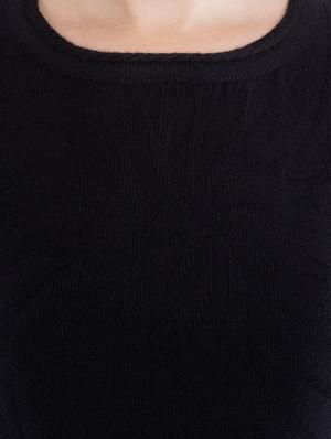 black woolen pullover - 14540692 - Standard Image - 4