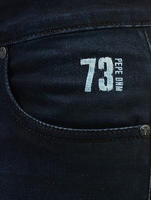 blue cotton washed jeans - 14542087 - Standard Image - 4