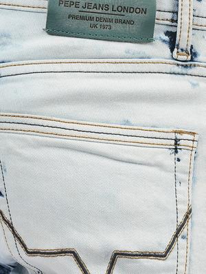 blue cotton washed jeans - 14542098 - Standard Image - 4