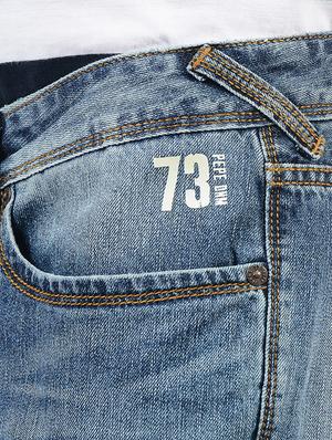 blue cotton ripped jeans - 14542112 - Standard Image - 4