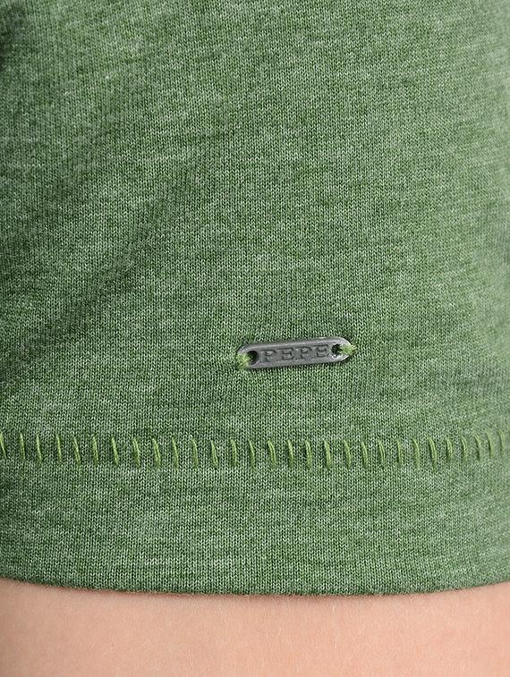 green cotton t-shirt - 14542182 - Zoom Image - 4