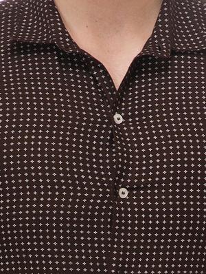 brown cotton casual shirt - 14542307 - Standard Image - 4