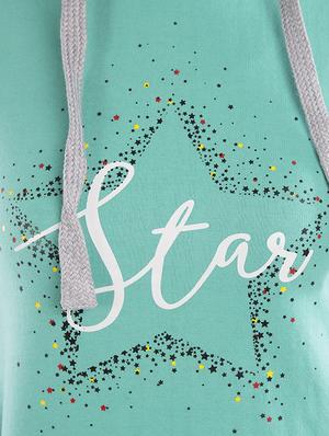 Green printed sweatshirt - 14542936 - Standard Image - 4