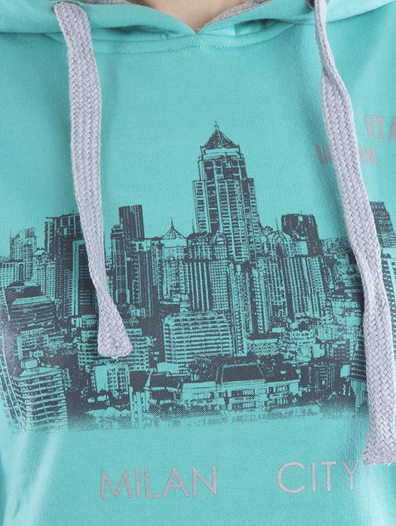 blue printed sweatshirt - 14542940 - Zoom Image - 4
