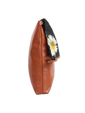 black canvas regular sling bag - 14543198 - Standard Image - 4