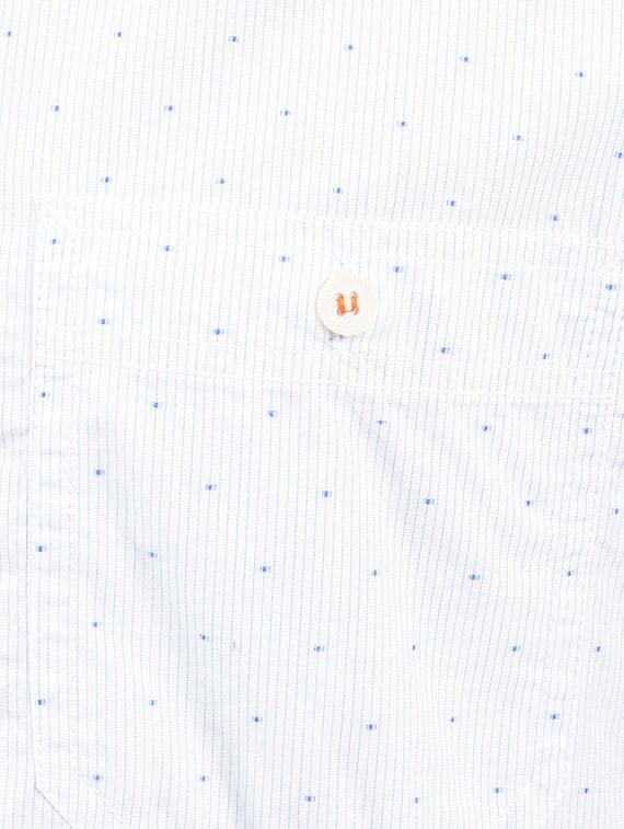 blue cotton casual shirt - 14543251 - Zoom Image - 4