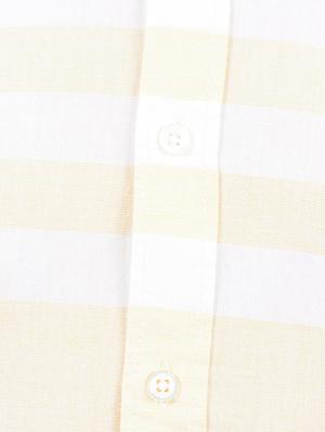 yellow cotton casual shirt - 14543256 - Standard Image - 4