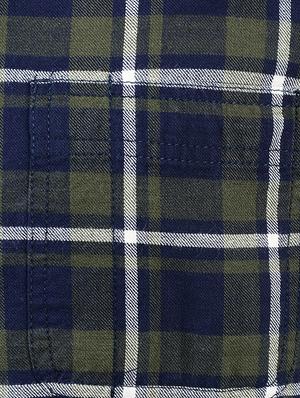 navy blue cotton casual shirt - 14543318 - Standard Image - 4