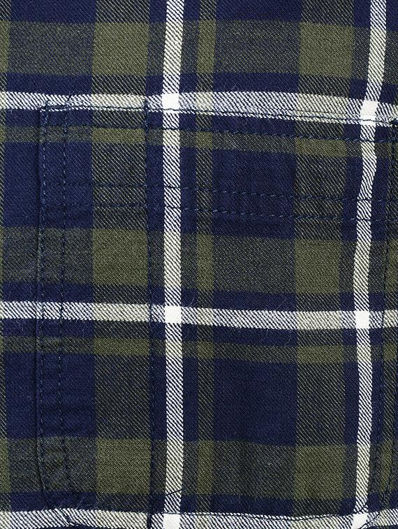 navy blue cotton casual shirt - 14543318 - Zoom Image - 4