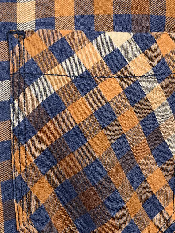 brown cotton casual shirt - 14543321 - Zoom Image - 4