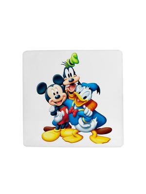 cartoon character "Micky Mouse and Donald Duck" printed Set of 4 coasters - 14543442 - Standard Image - 4