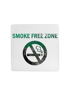 Smoke Free Zone printed Set of 4 coasters - 14543451 - Standard Image - 4