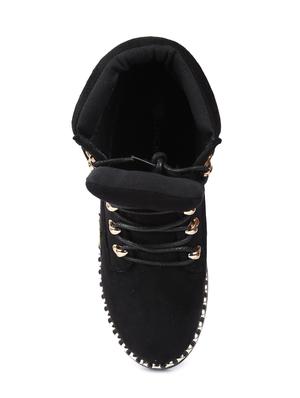 black ankle length boot - 14543824 - Standard Image - 4