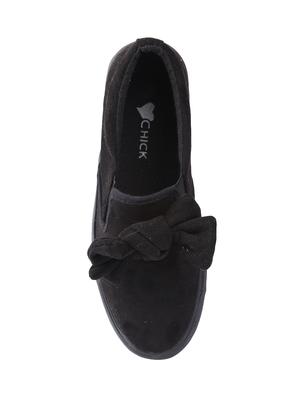 black plimsolls casual shoe - 14543861 - Standard Image - 4