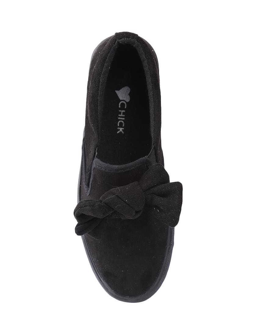 black plimsolls casual shoe - 14543861 - Zoom Image - 4