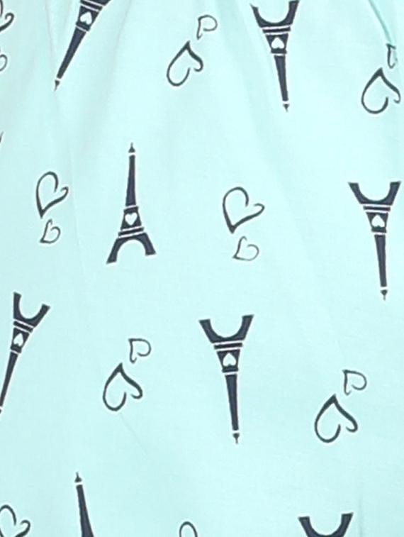 blue printed cotton pajama - 14544295 - Zoom Image - 4