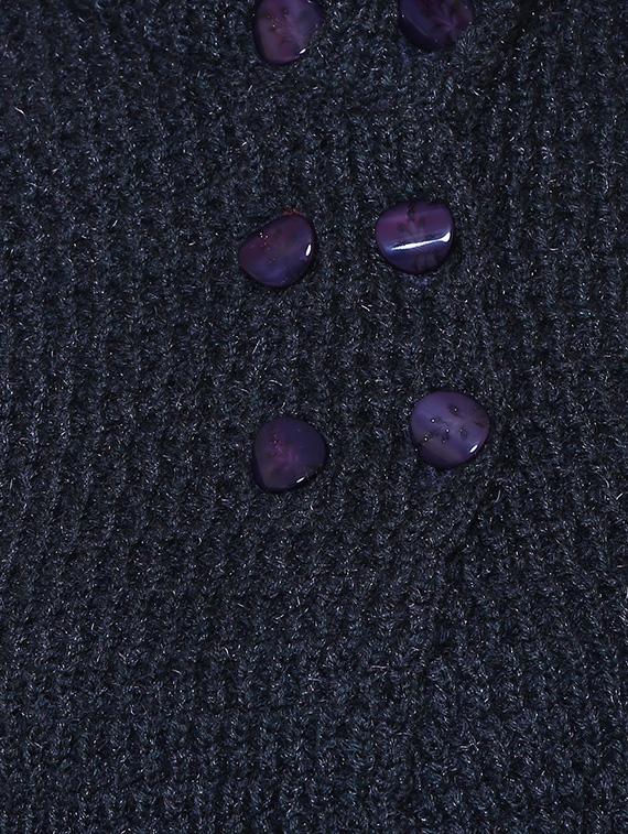 grey woolen cardigan - 14544387 - Zoom Image - 4