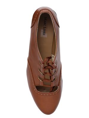 brown lace-up casual shoe - 14544470 - Standard Image - 4