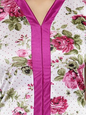 pink satin nightwear set - 14544700 - Standard Image - 4