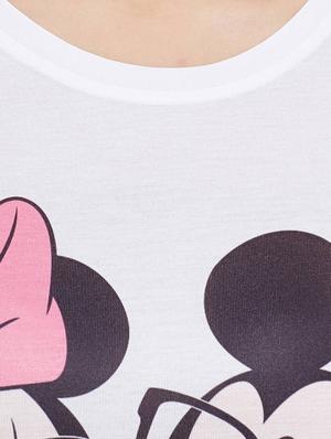 white printed tee - 14544898 - Standard Image - 4