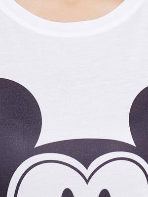 white printed tee - 14544902 - Standard Image - 4