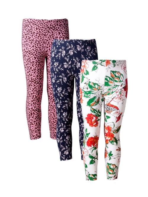 multi colored cotton legging - 14545386 - Standard Image - 1