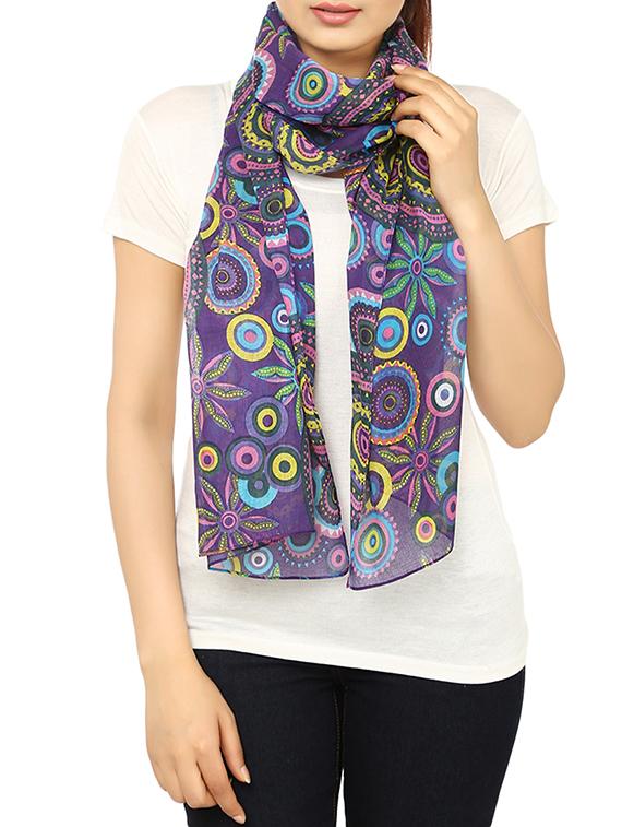 multi cotton scarf - 14547355 - Zoom Image - 4