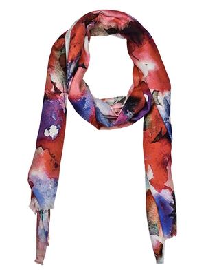Set of 2 multi colored floral stole - 14547369 - Standard Image - 4
