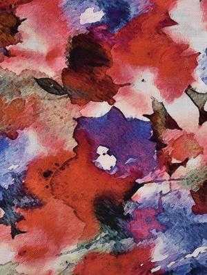 Set of 2 multi colored floral stole - 14547369 - Standard Image - 7