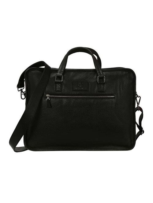 black leather laptopbag - 14552228 - Standard Image - 1