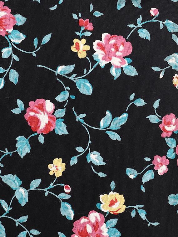 black floral pajama - 14553493 - Zoom Image - 4