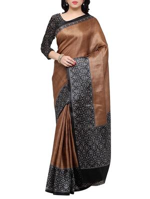 multi colored tussar silk combo saree with blouse - 14553707 - Standard Image - 4