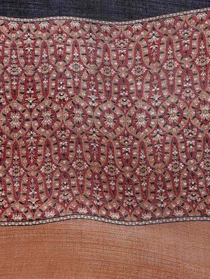 multi colored tussar silk combo saree with blouse - 14553763 - Standard Image - 4