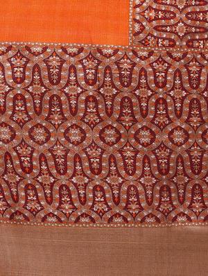 multi colored tussar silk combo saree with blouse - 14553771 - Standard Image - 4