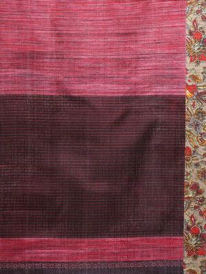 multi colored tussar silk combo saree with blouse - 14553775 - Standard Image - 4