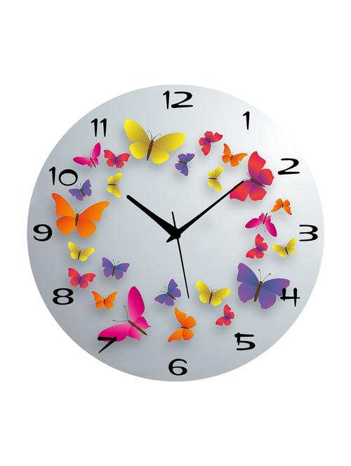 mdf circular analog wall clock - 14558419 - Very Small Image - 1
