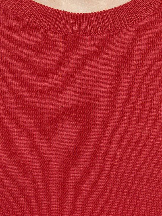 red wool pullover - 14561625 - Zoom Image - 4