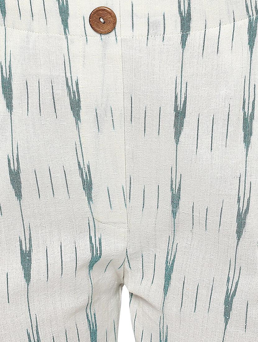 white flat front trouser - 14572650 - Zoom Image - 4