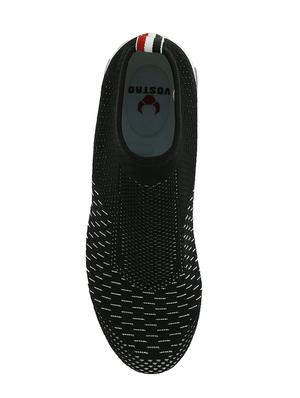 black Fabric slip on sport shoe - 14582236 - Standard Image - 4