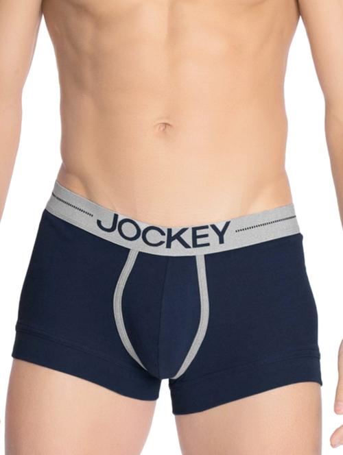 navy blue cotton trunks - 14584130 - Standard Image - 1