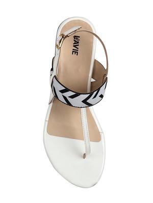 white back strap sandal - 14604301 - Standard Image - 4