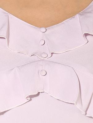 ruffle cami crepe top - 14613034 - Standard Image - 4