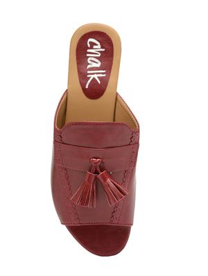 red mules sandal - 14614852 - Standard Image - 4
