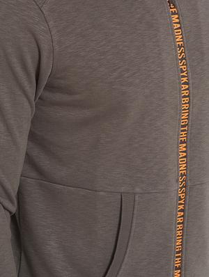 brown cotton casual jacket - 14626068 - Standard Image - 4