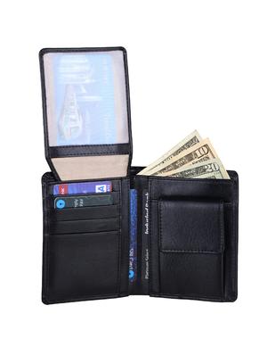 black leather wallet - 14626381 - Standard Image - 4