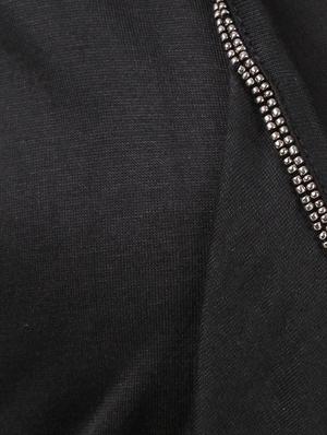 black viscose casual shrug - 14649732 - Standard Image - 4