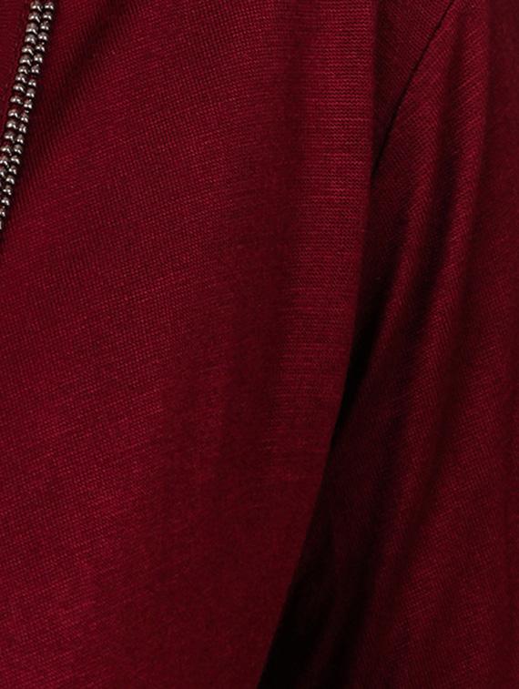 red viscose casual shrug - 14649734 - Zoom Image - 4